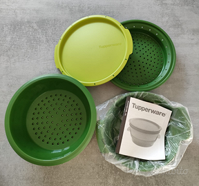 Vaporiera Tupperware per microonde, nuova - Elettrodomestici In