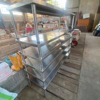 Scaffale acciaio inossidabile