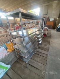 Scaffale acciaio inossidabile