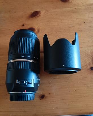 Teleobiettivo Tamron SP 70-300mm f/4-5.6 USD stab.
