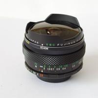 Fujinon Fish Eye 16mm 2,8 attacco M42 con filtri