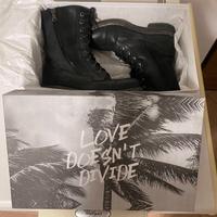 Anfibi Bambino Dabliu Tronchetti Metal - Taglia 36