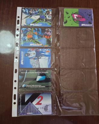 carte schede telefoniche vintage anni 90 SIP
