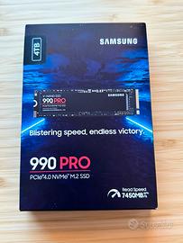 Samsung SSD 990 pro 4 tb