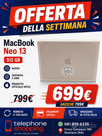 MacBook Neo 13 ⚡ 512GB SSD