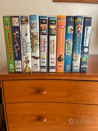 Cassette vhs cartoni animati