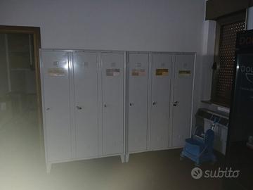 armadietti spogliatoio