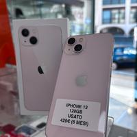 Iphone 13 128gb pink garantito
