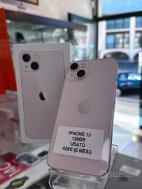 Iphone 13 128gb pink garantito