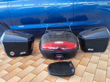 borse GIVI con telaietto Moto Guzzi V7 Stone