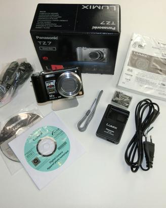 Panasonic Lumix TZ7 / macchina fotografica / nuov