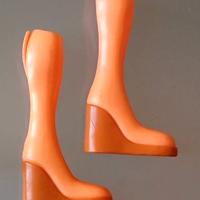 Winx Club Scarpe Stivali Arancio bambola vintage