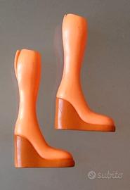 Winx Club Scarpe Stivali Arancio bambola vintage