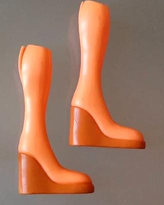 Winx Club Scarpe Stivali Arancio bambola vintage