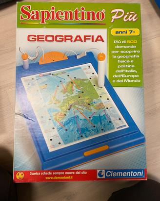 Sapientino piu geografia Clementoni