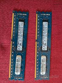 8 GB (4x2) RAM DDR 3 ECC