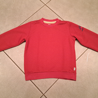 Felpa Melby per bambini, rossa scura,taglia 7 anni