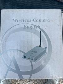 Videocamere wireless con alimentatore nuove