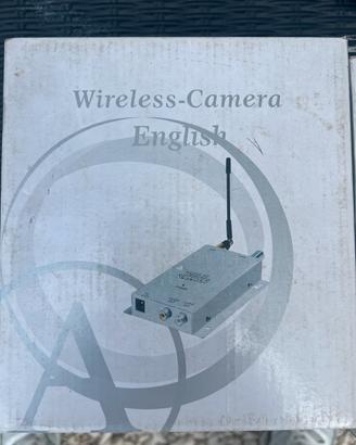Videocamere wireless con alimentatore nuove