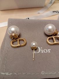 orecchini dior perla 