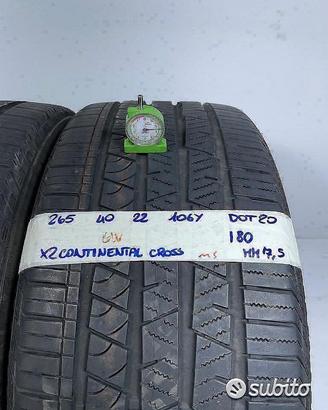 Gomme Usate Invernali Varie Marche 265 40 22 - 80%
