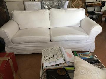 Divano Letto una piazza e mezzo bianco