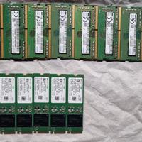 Ram 8 gb ddr4 + dischi nvme 250gb