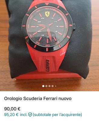 orologio Ferrari scuderie nuovo
