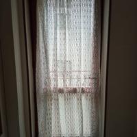 Tenda in pizzo di cotone macramè