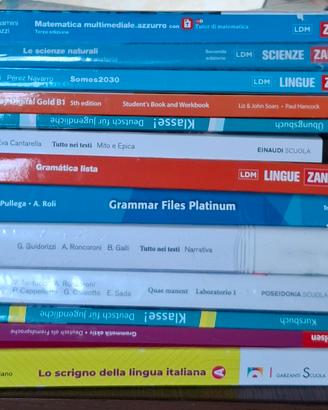 Libri 1 anno Liceo Linguistico 