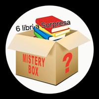 6 Libri Mistery Box a Sorpresa misti poco usati 