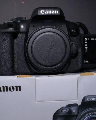 Canon EOS 750D Reflex – Solo corpo – Pari al nuovo