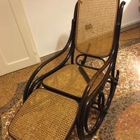 Sedia a dondolo antica tipo tonet