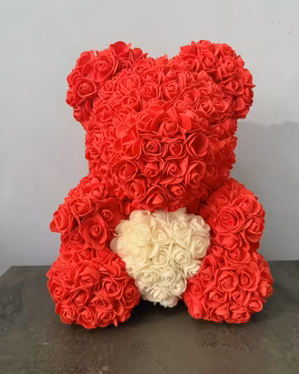 orsacchiotto di rose