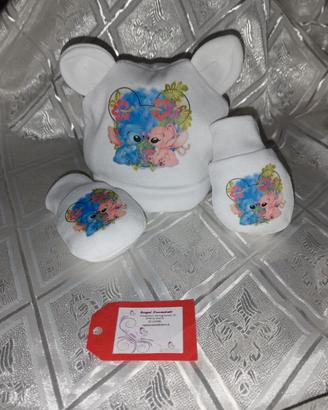 set cappellino e guanti anti graffio 