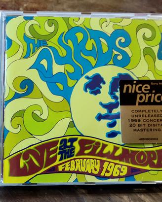 The Byrds Live at the Fillmore 1969 CD Rock EX