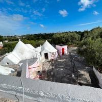 Trulli in campagna Puglia