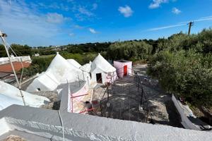 Trulli in campagna Puglia