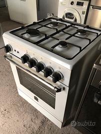 Cucina gas 4 fuochi forno gas e grill elettrico 60