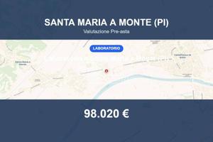 Immobile in asta di 689 m² a Santa Maria a Monte