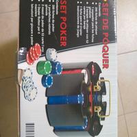 Set fiches poker e mescola carte automatico