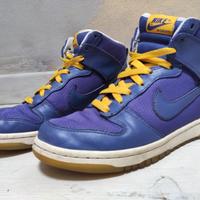 Nike Dunk High Pro Sb Lakers purple/ yellow, tg.40