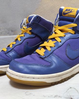 Nike Dunk High Pro Sb Lakers purple/ yellow, tg.40