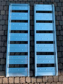 N°2 Rampe di carico 121,5x34cm alluminio da 800kg