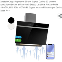 Klarstein Cappa Aspirante 60 cm Nuovo, mai usata