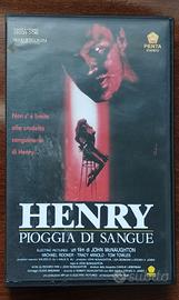 VHS Henry pioggia di sangue 