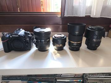 Nikon D7100 + obiettivi