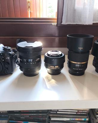 Nikon D7100 + obiettivi