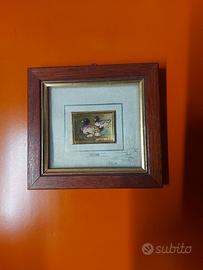 Quadretto Gold Art Creation,oro 18 carati