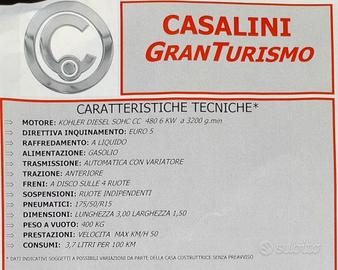 Casalini gran turismo quadriciclo